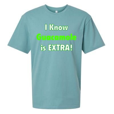 I Know Guacamole Is Extra! Sueded Cloud Jersey T-Shirt