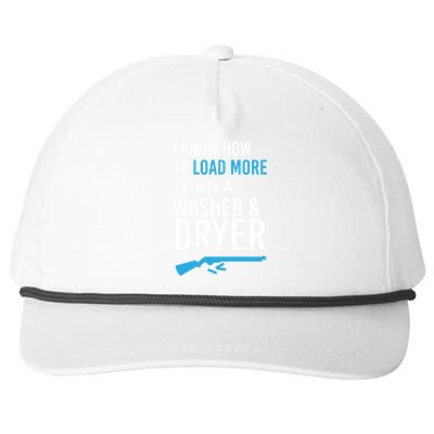 I Know How to Load More Than A Washer and Dryer Snapback Five-Panel Rope Hat