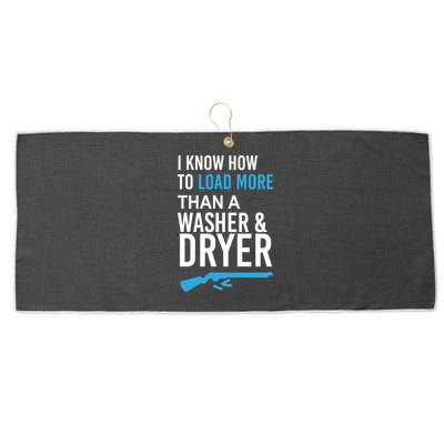 I Know How to Load More Than A Washer and Dryer Large Microfiber Waffle Golf Towel
