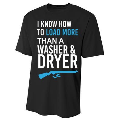 I Know How to Load More Than A Washer and Dryer Performance Sprint T-Shirt