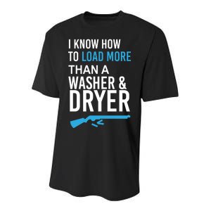 I Know How to Load More Than A Washer and Dryer Youth Performance Sprint T-Shirt