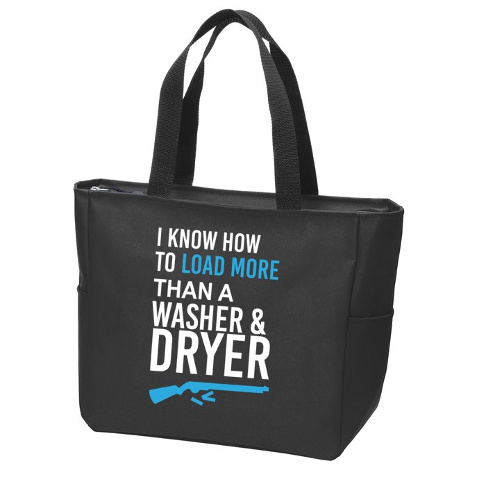 I Know How to Load More Than A Washer and Dryer Zip Tote Bag