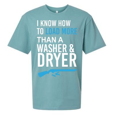 I Know How to Load More Than A Washer and Dryer Sueded Cloud Jersey T-Shirt