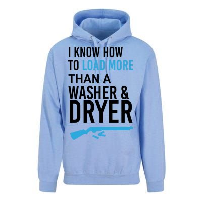 I Know How to Load More Than A Washer and Dryer Unisex Surf Hoodie