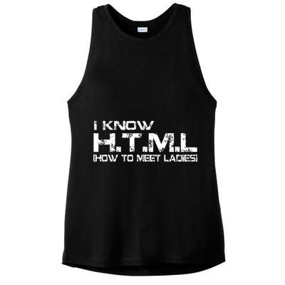 I know HTML How To Meet Ladies Ladies PosiCharge Tri-Blend Wicking Tank