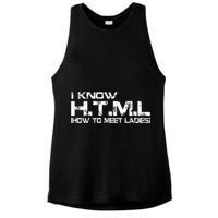 I know HTML How To Meet Ladies Ladies PosiCharge Tri-Blend Wicking Tank