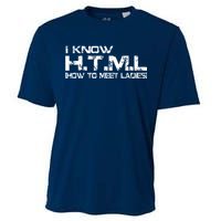 I know HTML How To Meet Ladies Cooling Performance Crew T-Shirt