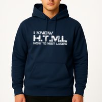 I know HTML How To Meet Ladies Hoodie
