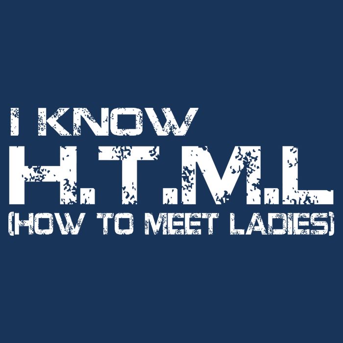 I know HTML How To Meet Ladies 7-Panel Snapback Hat