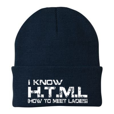 I know HTML How To Meet Ladies Beanie