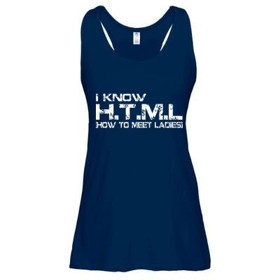 I know HTML How To Meet Ladies Ladies Essential Flowy Tank
