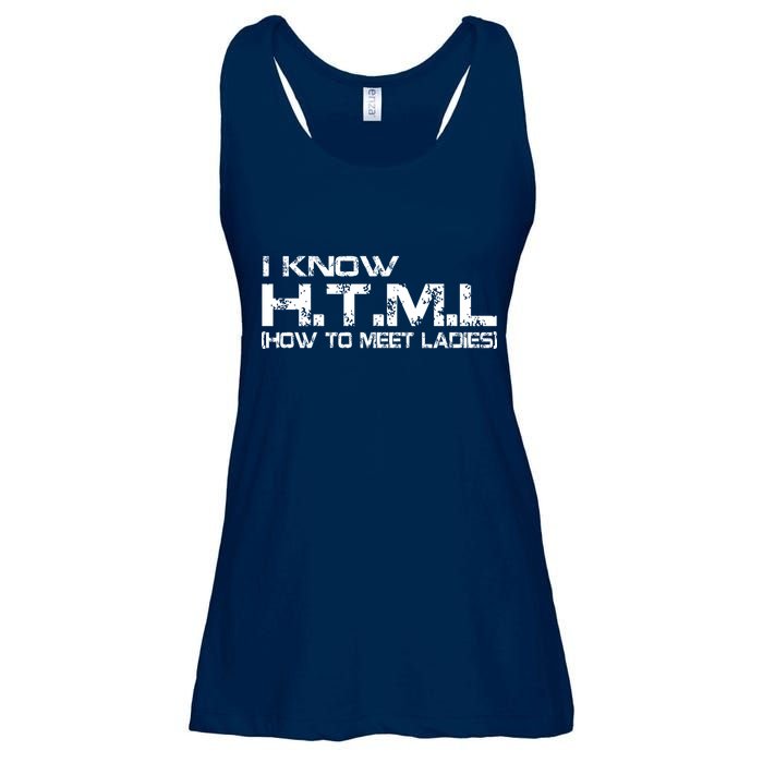 I know HTML How To Meet Ladies Ladies Essential Flowy Tank