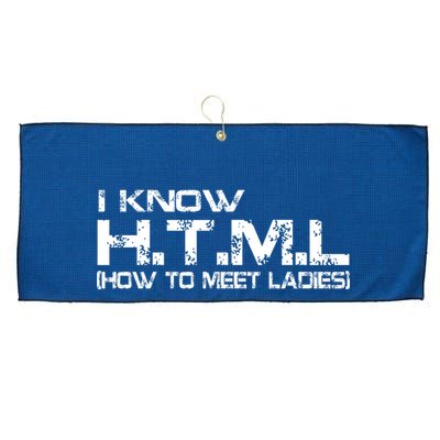 I know HTML How To Meet Ladies Large Microfiber Waffle Golf Towel