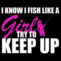 I Know I Fish Like A Girl try To Keep Up Baby Bodysuit