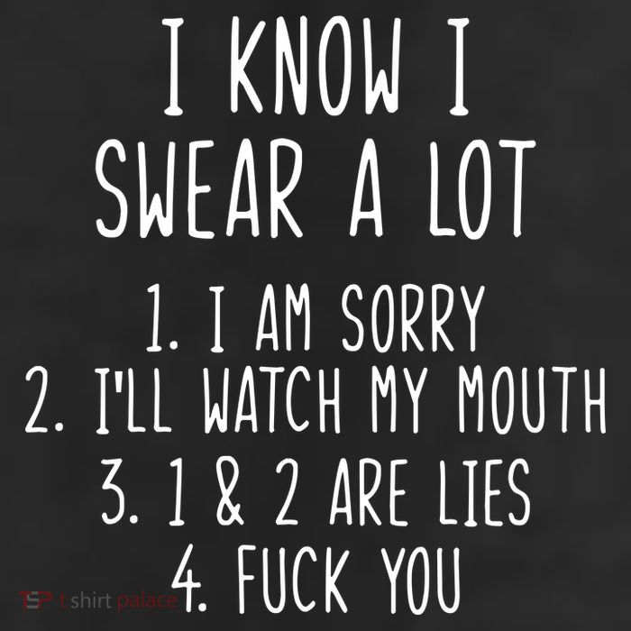 I Know I Swear A Lot 11oz C Handle Ceramic Mug