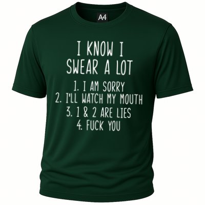 I Know I Swear A Lot Performance Shirt