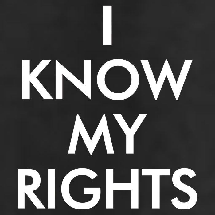 I Know My Rights Protest Cool Comfort Performance Bucket Hat
