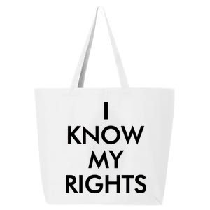 I Know My Rights Protest 25L Jumbo Tote