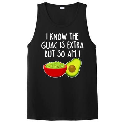 I Know the Guac is Extra But So Am I PosiCharge Competitor Tank