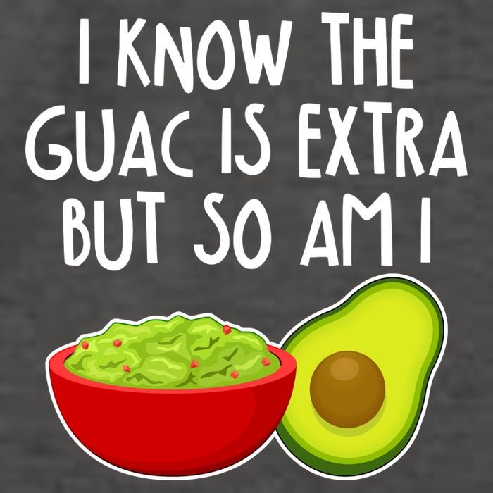 I Know the Guac is Extra But So Am I Vector Backpack