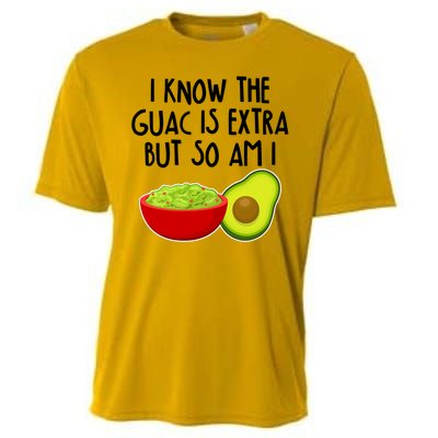 I Know the Guac is Extra But So Am I Cooling Performance Crew T-Shirt