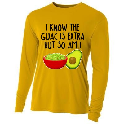 I Know the Guac is Extra But So Am I Cooling Performance Long Sleeve Crew