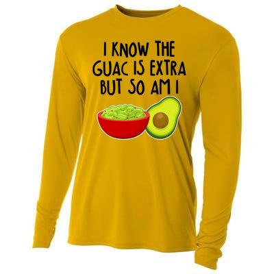 I Know the Guac is Extra But So Am I Cooling Performance Long Sleeve Crew