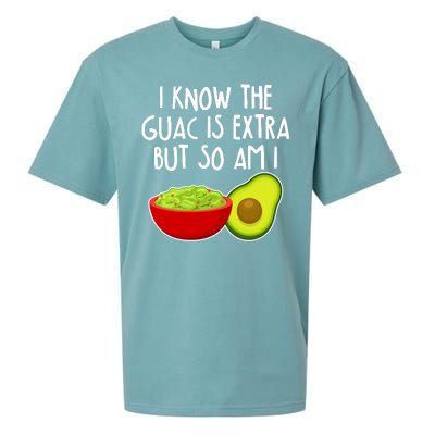 I Know the Guac is Extra But So Am I Sueded Cloud Jersey T-Shirt