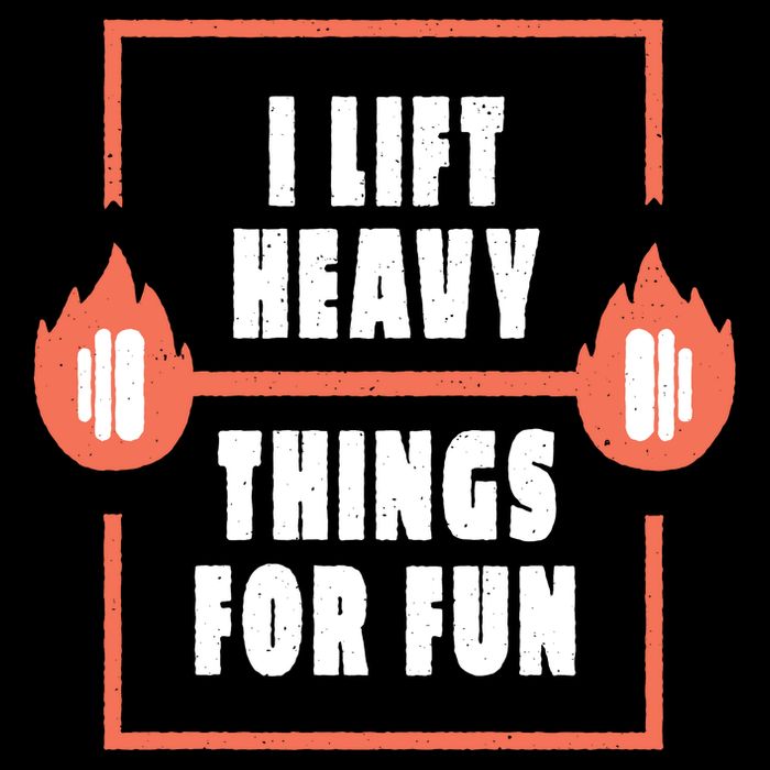I Lift Heavy Things For Fun Cooling Performance Crew T-Shirt