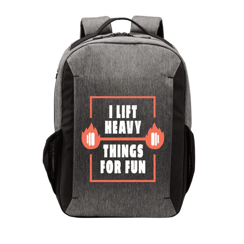 I Lift Heavy Things For Fun Vector Backpack