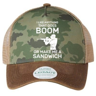 I Like Anything That Goes Boom Legacy Tie Dye Trucker Hat