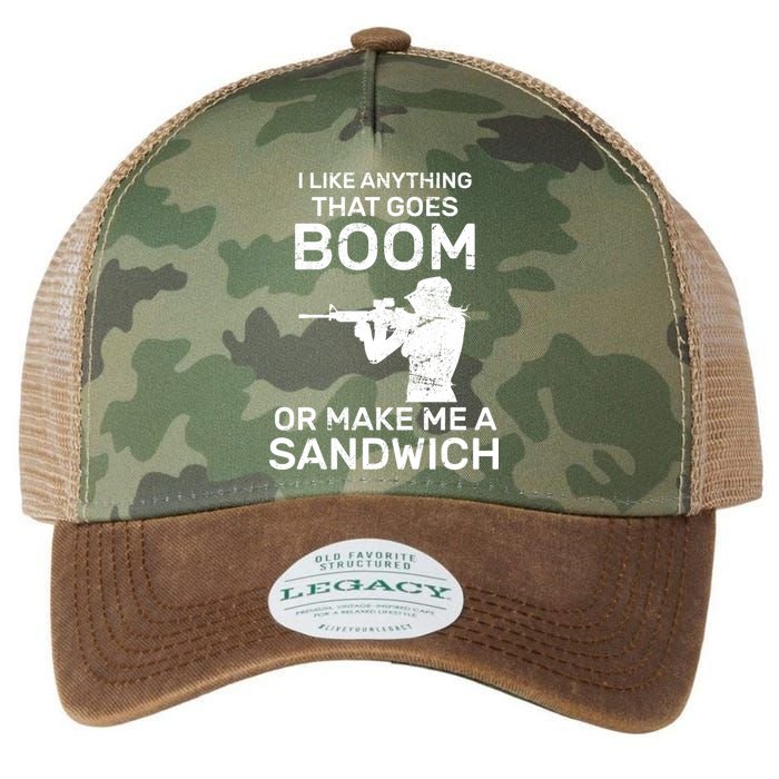 I Like Anything That Goes Boom Legacy Tie Dye Trucker Hat