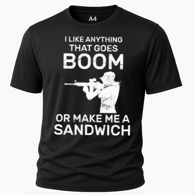 I Like Anything That Goes Boom Performance Shirt