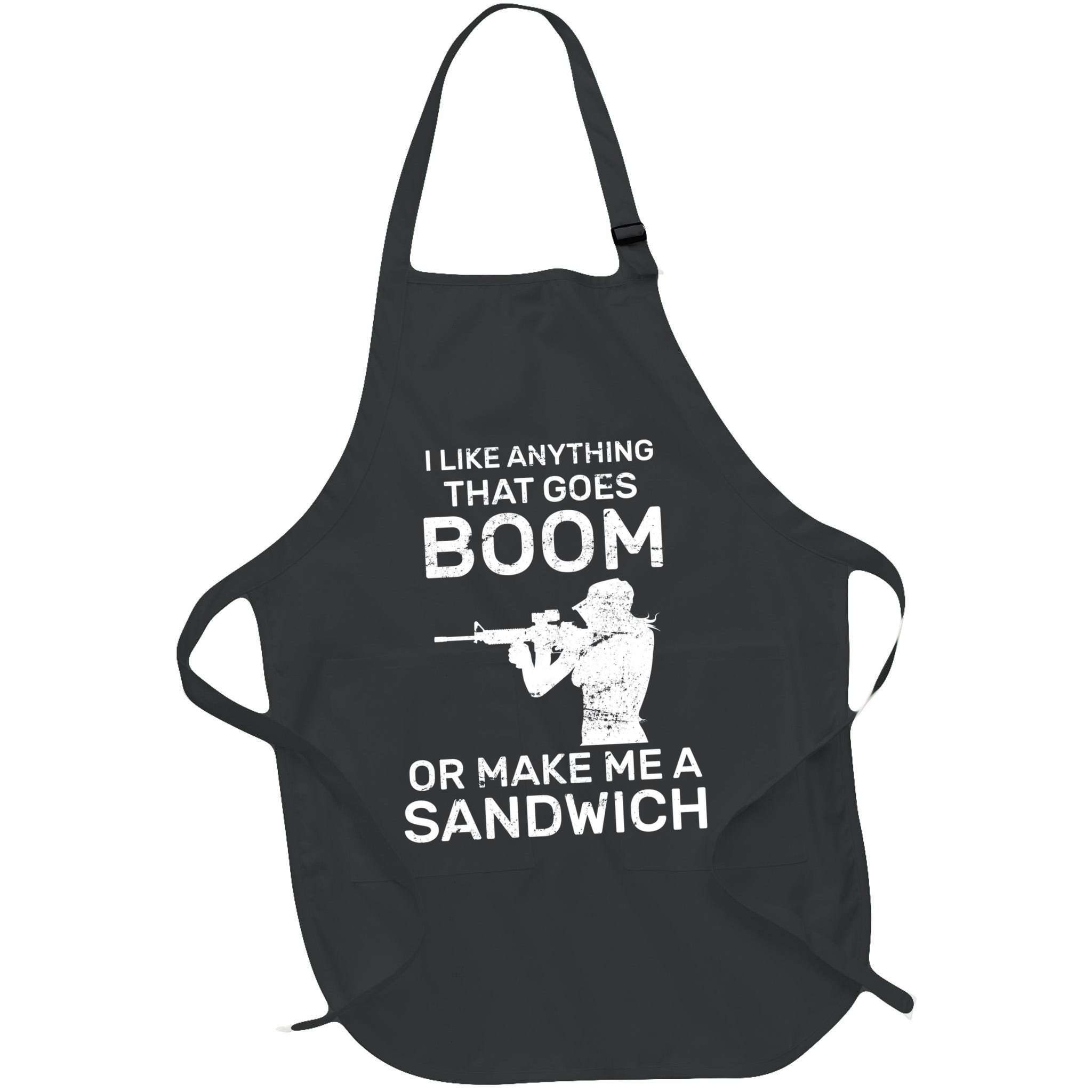 I Like Anything That Goes Boom Apron