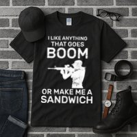 I Like Anything That Goes Boom Tall T-Shirt