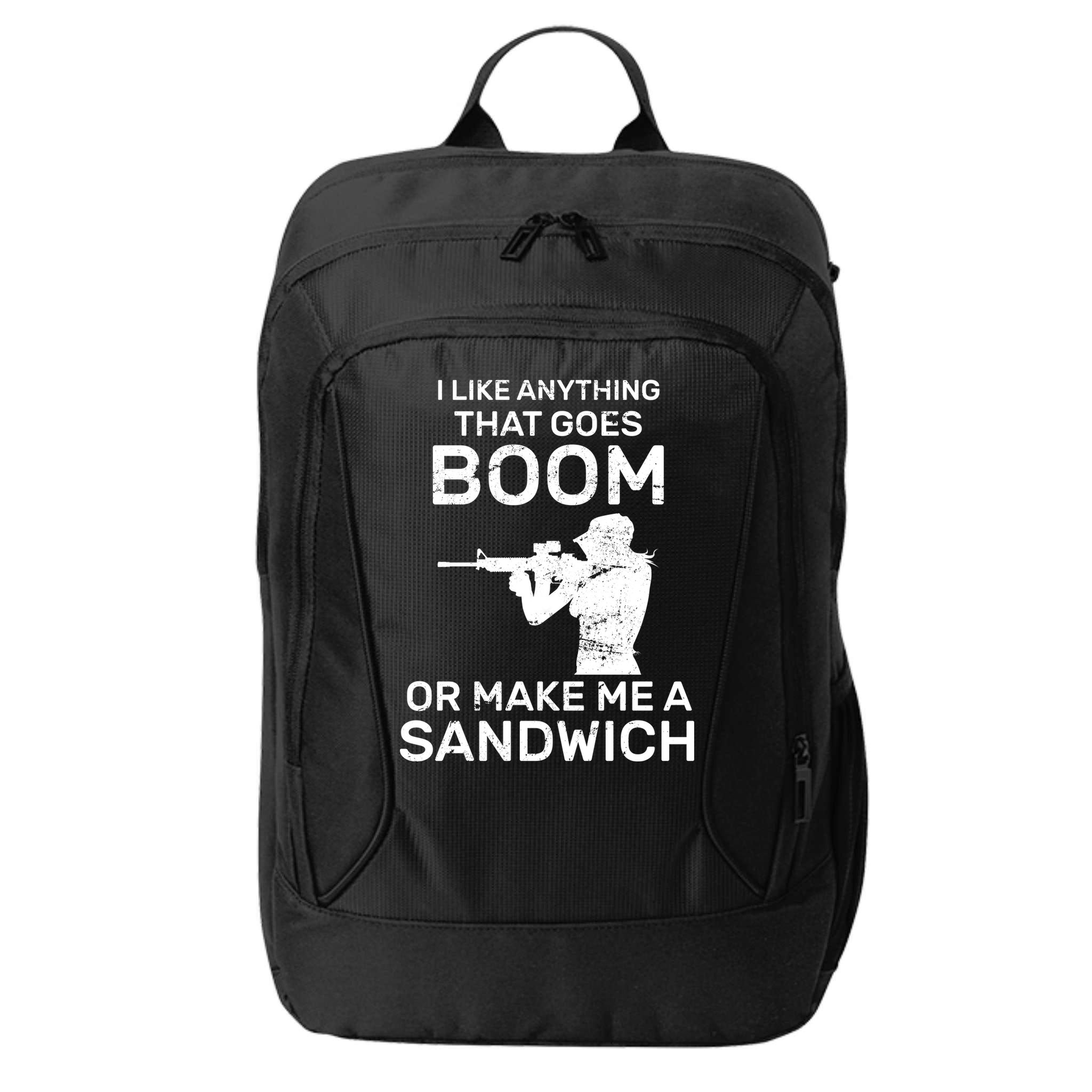 I Like Anything That Goes Boom City Backpack