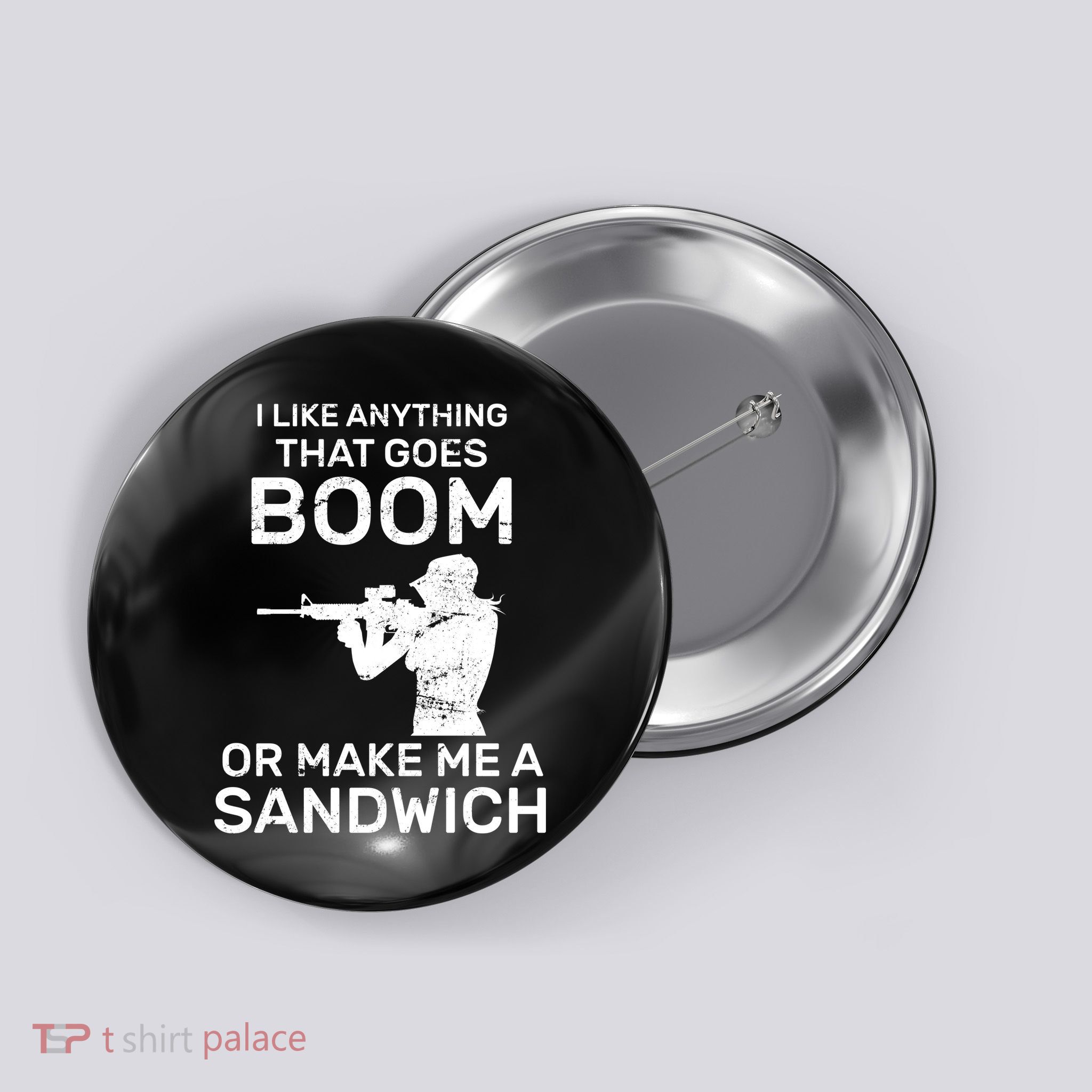 I Like Anything That Goes Boom Button