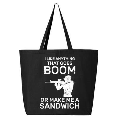 I Like Anything That Goes Boom 25L Jumbo Tote