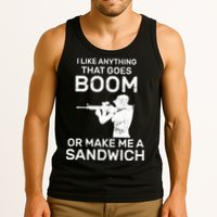 I Like Anything That Goes Boom Tank Top