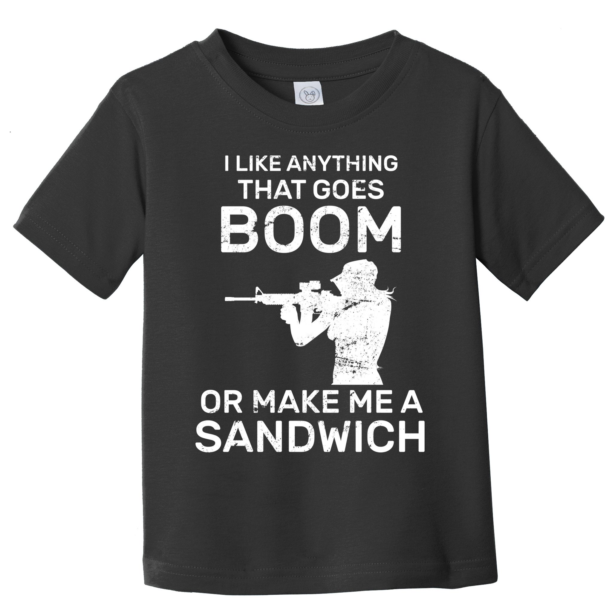 I Like Anything That Goes Boom Toddler T-Shirt
