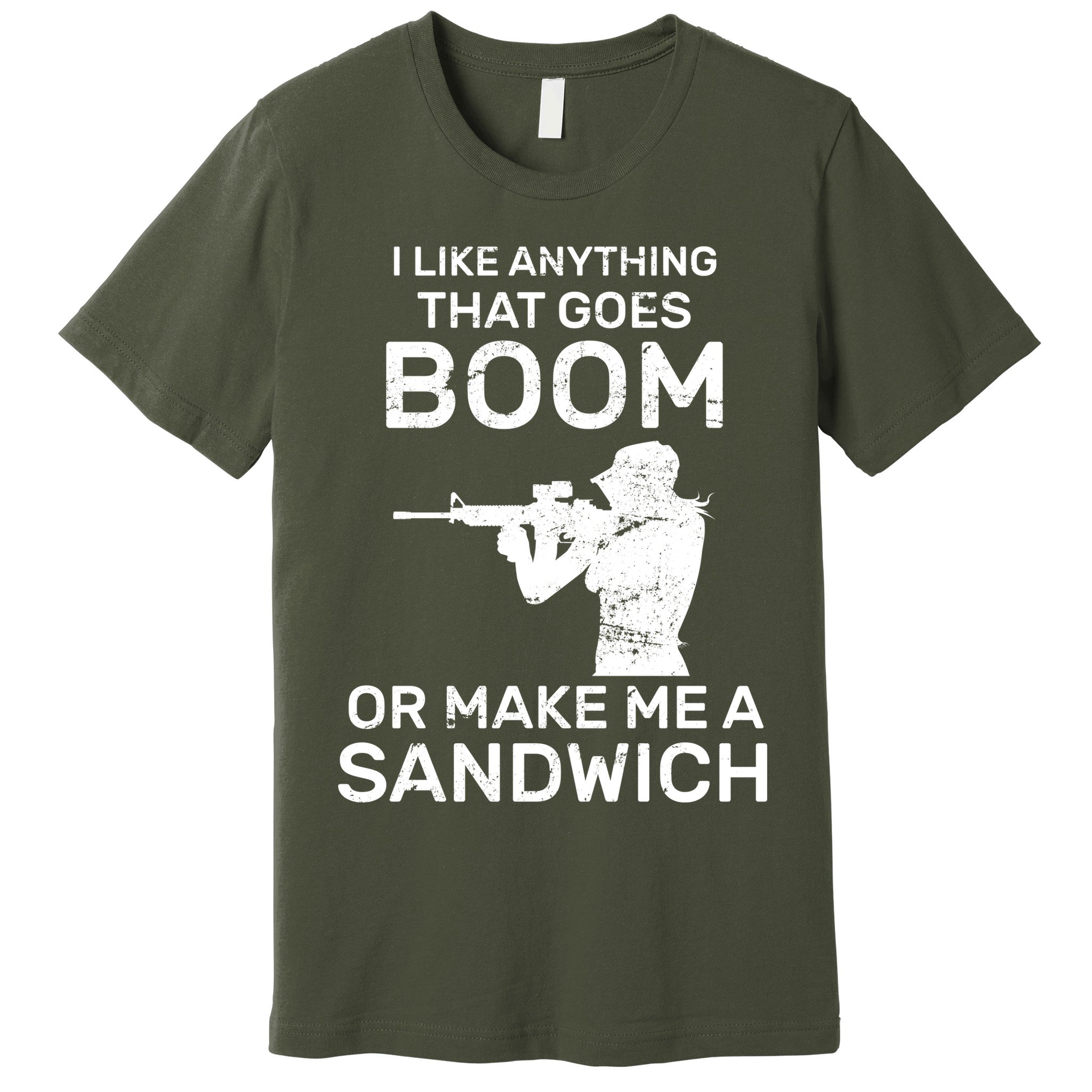 I Like Anything That Goes Boom Premium T-Shirt