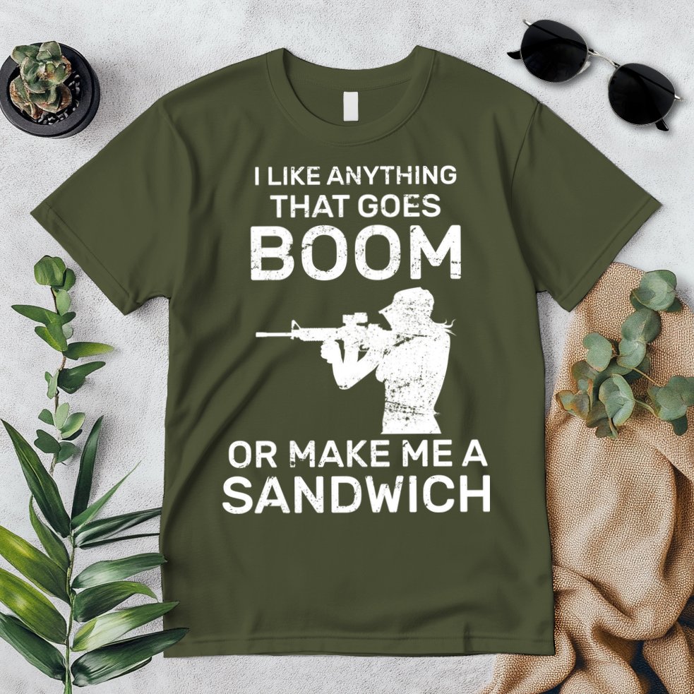 I Like Anything That Goes Boom Premium T-Shirt