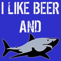 I Like Beer And Sharks Baby Bodysuit