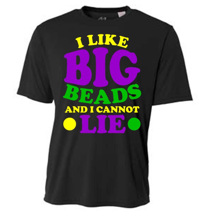 I Like Big Beads and I Cannot Lie Mardi Gras Cooling Performance Crew T-Shirt