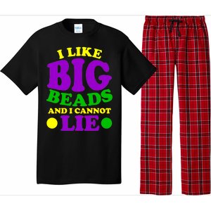 I Like Big Beads and I Cannot Lie Mardi Gras Pajama Set