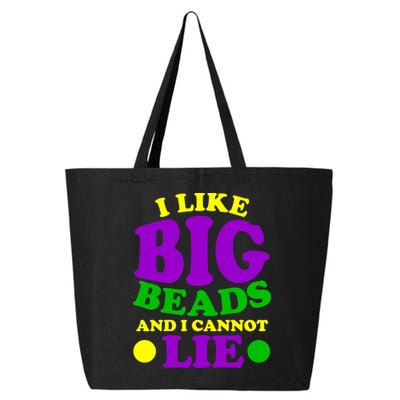 I Like Big Beads and I Cannot Lie Mardi Gras 25L Jumbo Tote