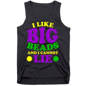 I Like Big Beads and I Cannot Lie Mardi Gras Tank Top