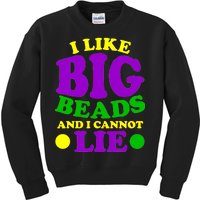 I Like Big Beads and I Cannot Lie Mardi Gras Kids Sweatshirt