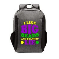 I Like Big Beads and I Cannot Lie Mardi Gras Vector Backpack