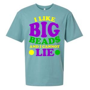 I Like Big Beads and I Cannot Lie Mardi Gras Sueded Cloud Jersey T-Shirt